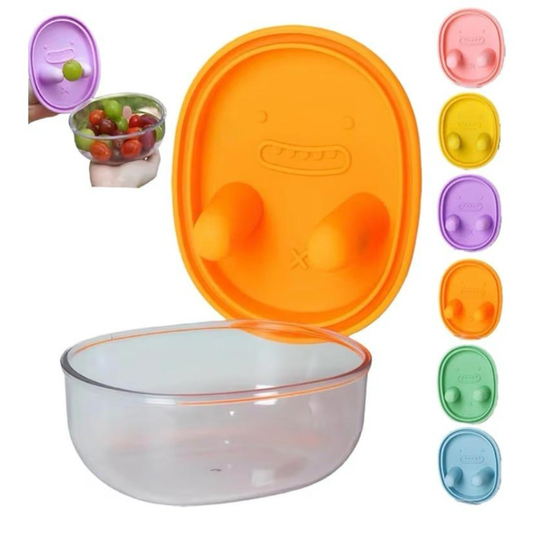 Fiambrera higiènica con tapa de silicona