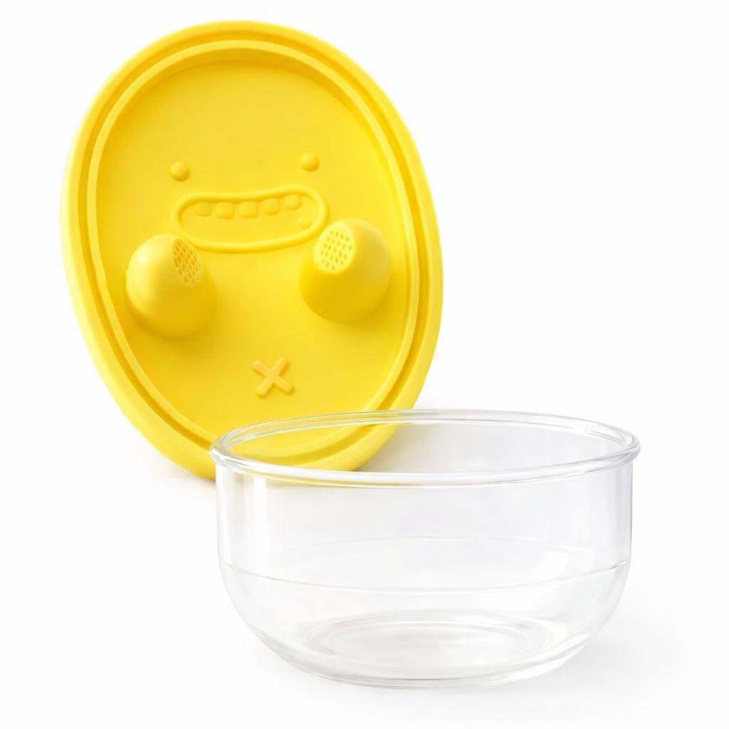 Fiambrera higiènica con tapa de silicona